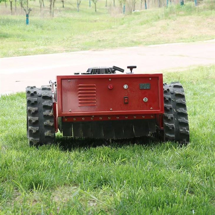 Made In China Remote Control Rotary Lawn Mower Automatic Robot Lawnmower